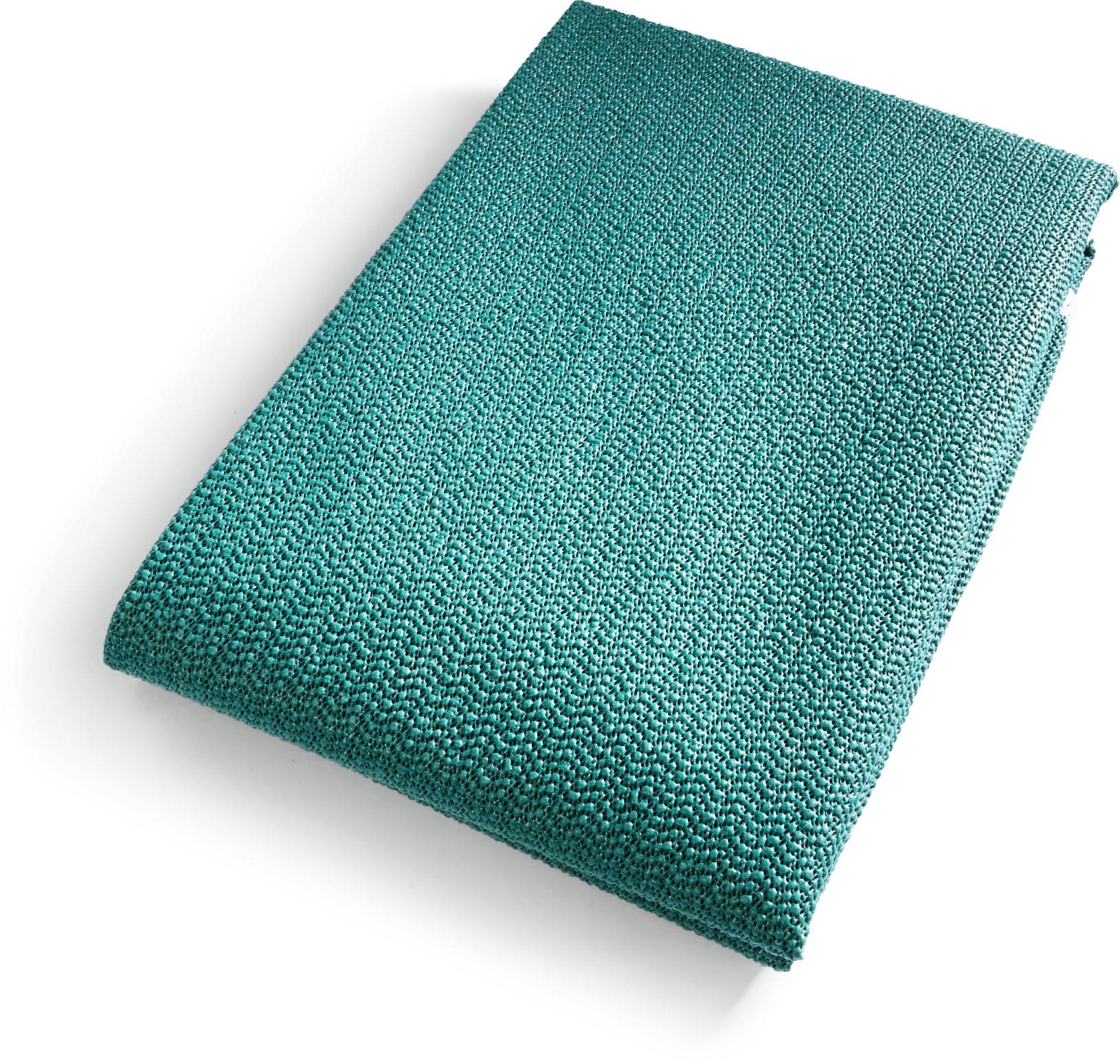 Weichschaumtischdecke, dunkelgr&uuml;n mit Fransen, 160cm rund - Bild 1