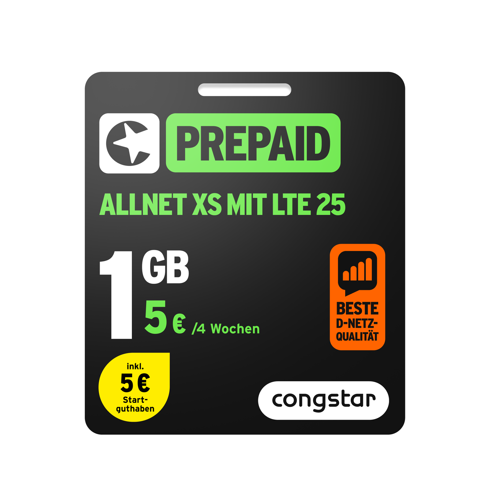 congstar Prepaid Allnet XS - Bild 1
