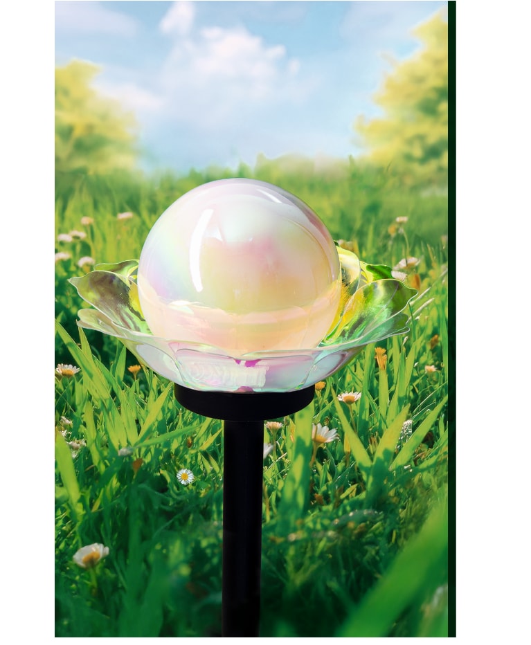 LED irisierende Bodenkugel, V1 - Bild 1