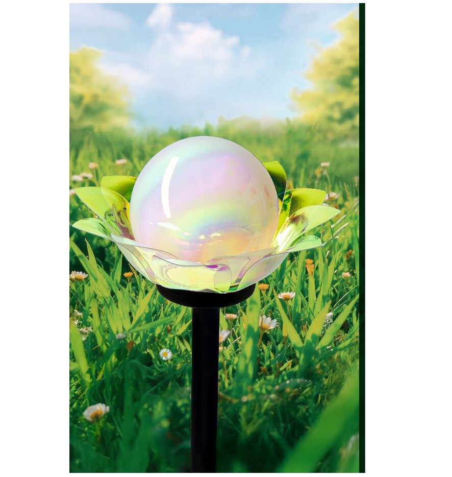 LED irisierende Bodenkugel, V2