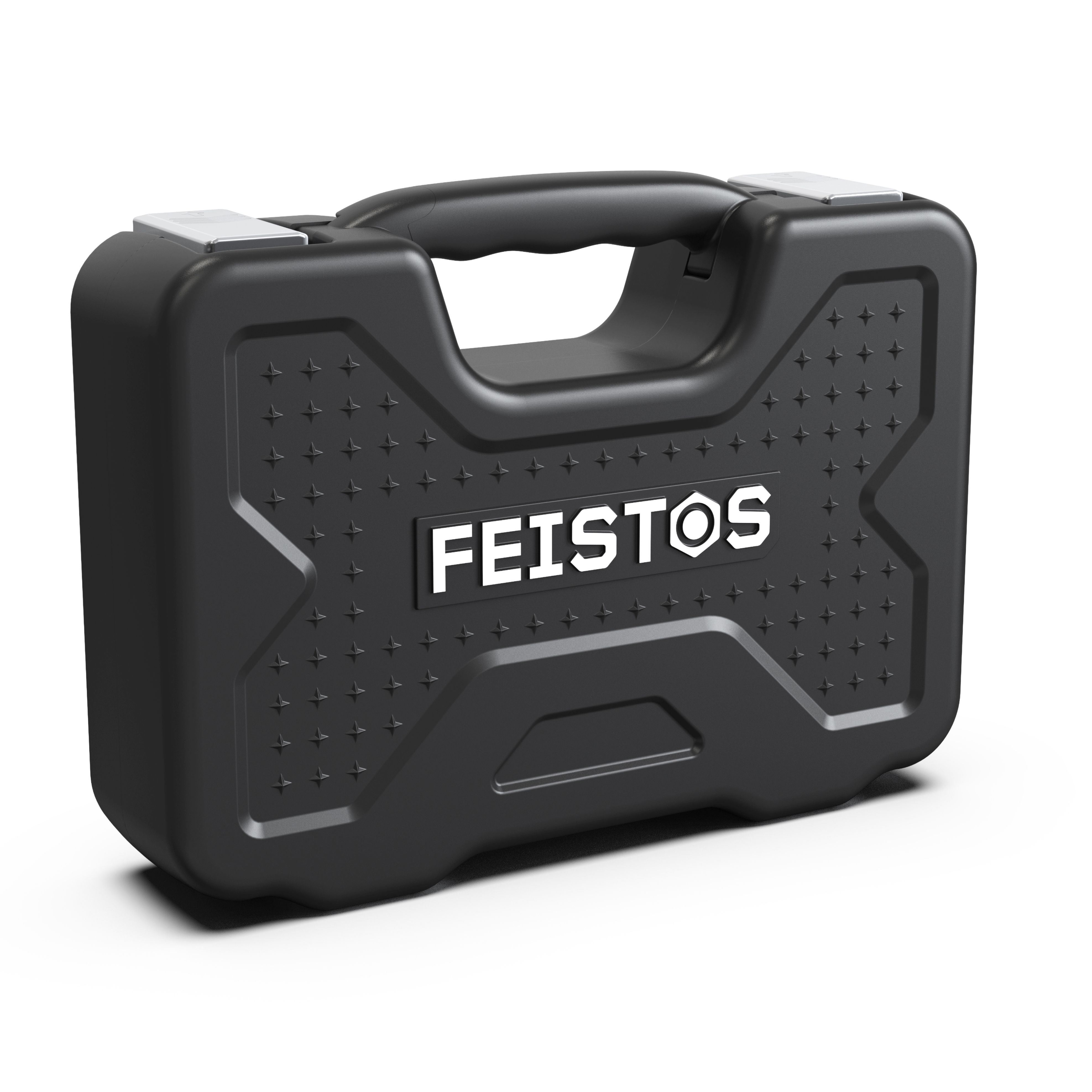 Feistos Werkzeugkoffer Manos 82 Schwarz | 11x42x32cm - Bild 1