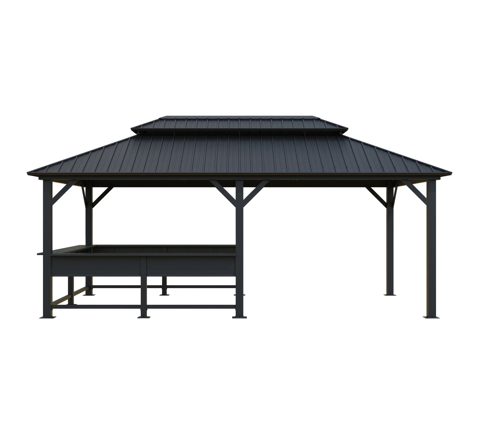 Sojag Pavillon Bondi 1220 Schwarz 598,7x363,8x307cm