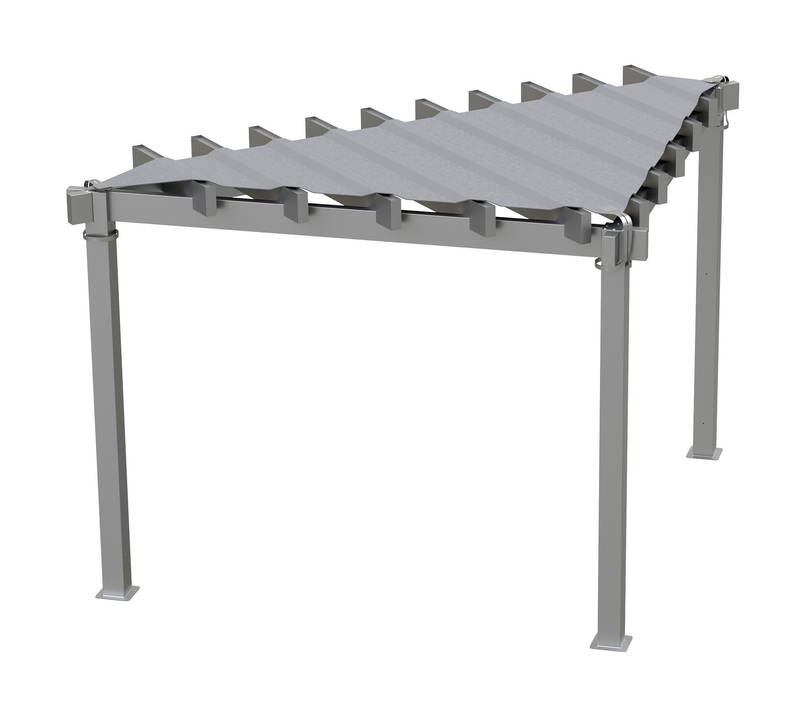 Pavillon Lima 1010 Lichtgrau   293,3x293,3x242,6cm