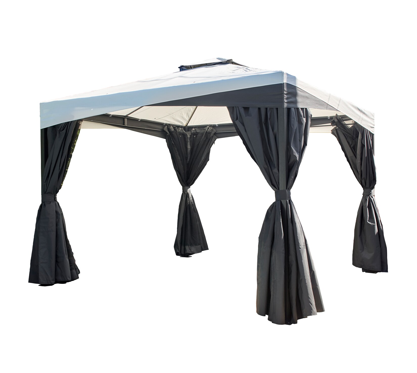 Sojag Pavillon Malta 1010 Schwarz 305x305x271cm