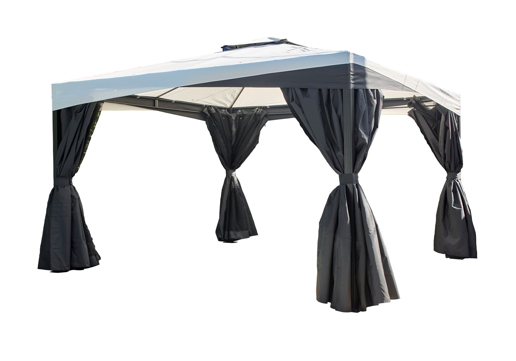 Sojag Pavillon Malta 1014 Schwarz 305x430x271cm