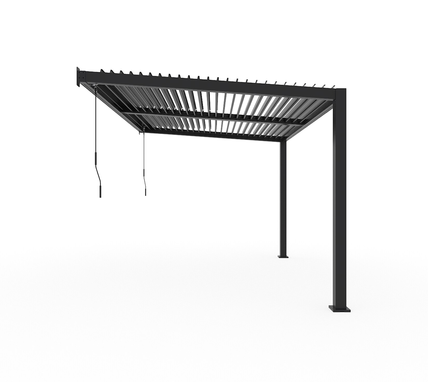 Sojag Terrassenüberdachung Hana 1013 Schwarz   305,3x399,4x270,1cm