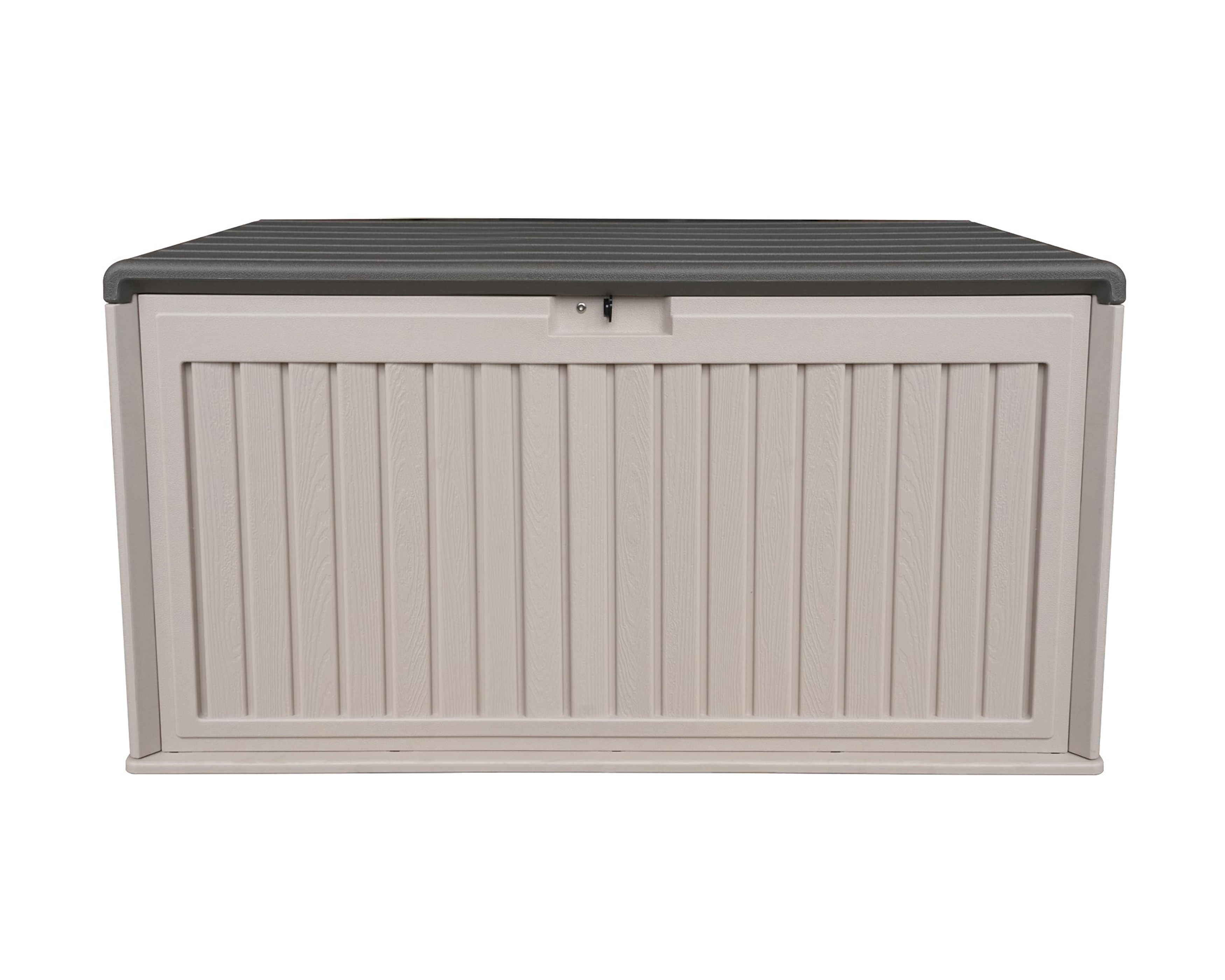 Westmann Kunststoff Gartenbox Alba 380 L Creme | 63x128x64cm - Bild 1