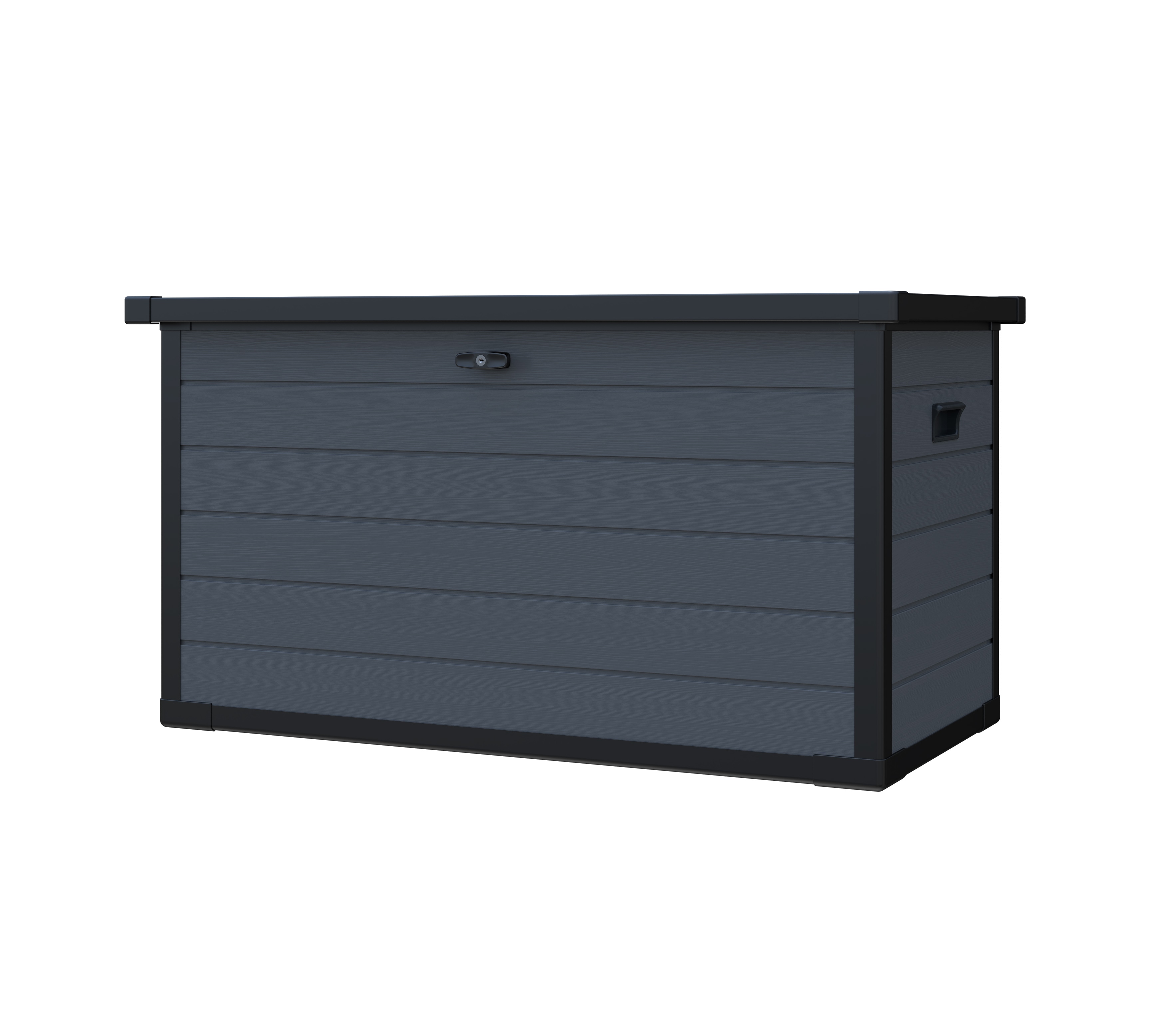 Westmann Kunststoff Gartenbox XXL Silva 570L Anthrazit | 74x150x66cm - Bild 1