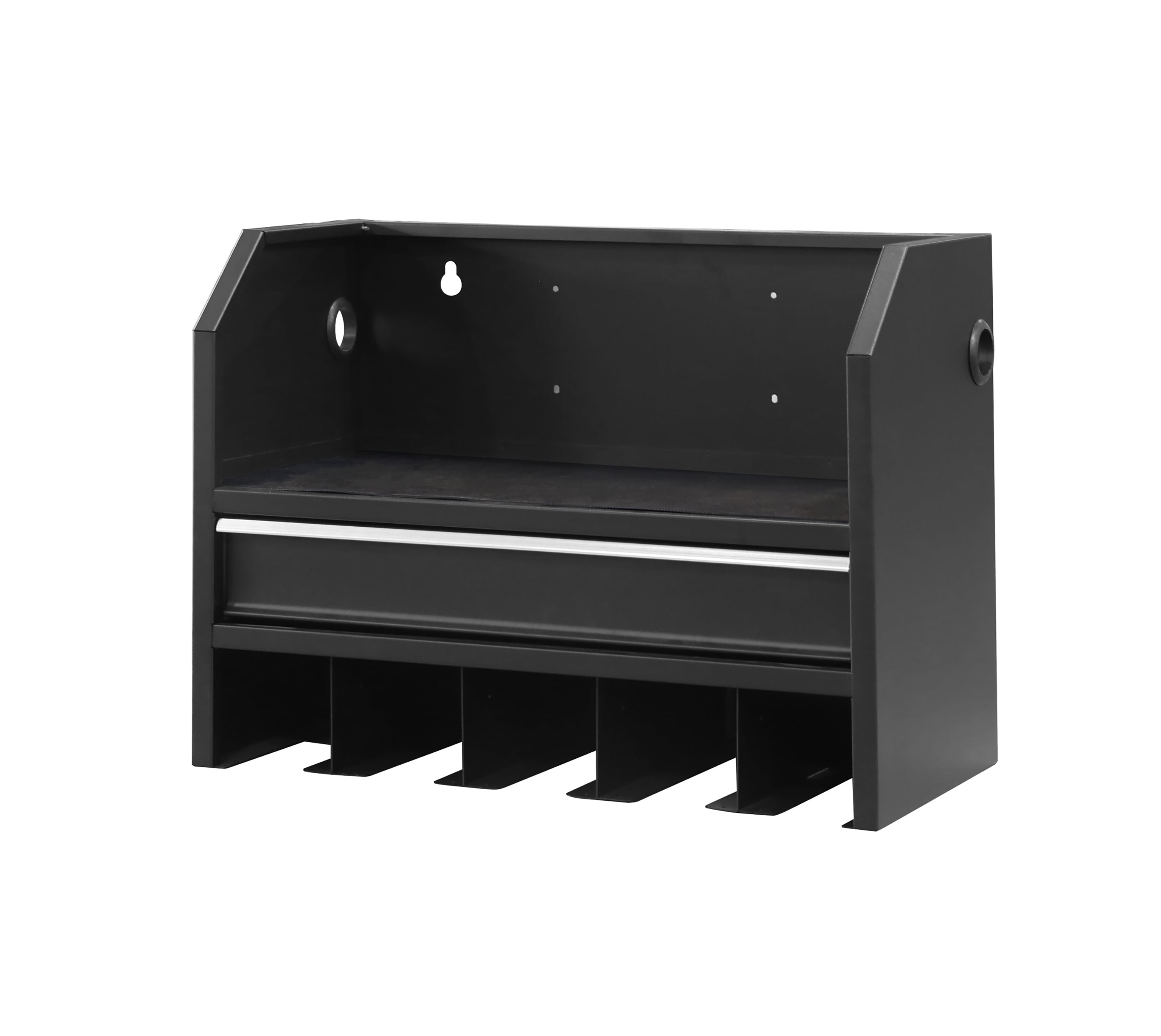 Feistos Werstattzubeh&ouml;r Janus | Werkzeughalter f&uuml;r Elektrowerkzeuge schwarz | 28x58x43,7cm - Bild 1