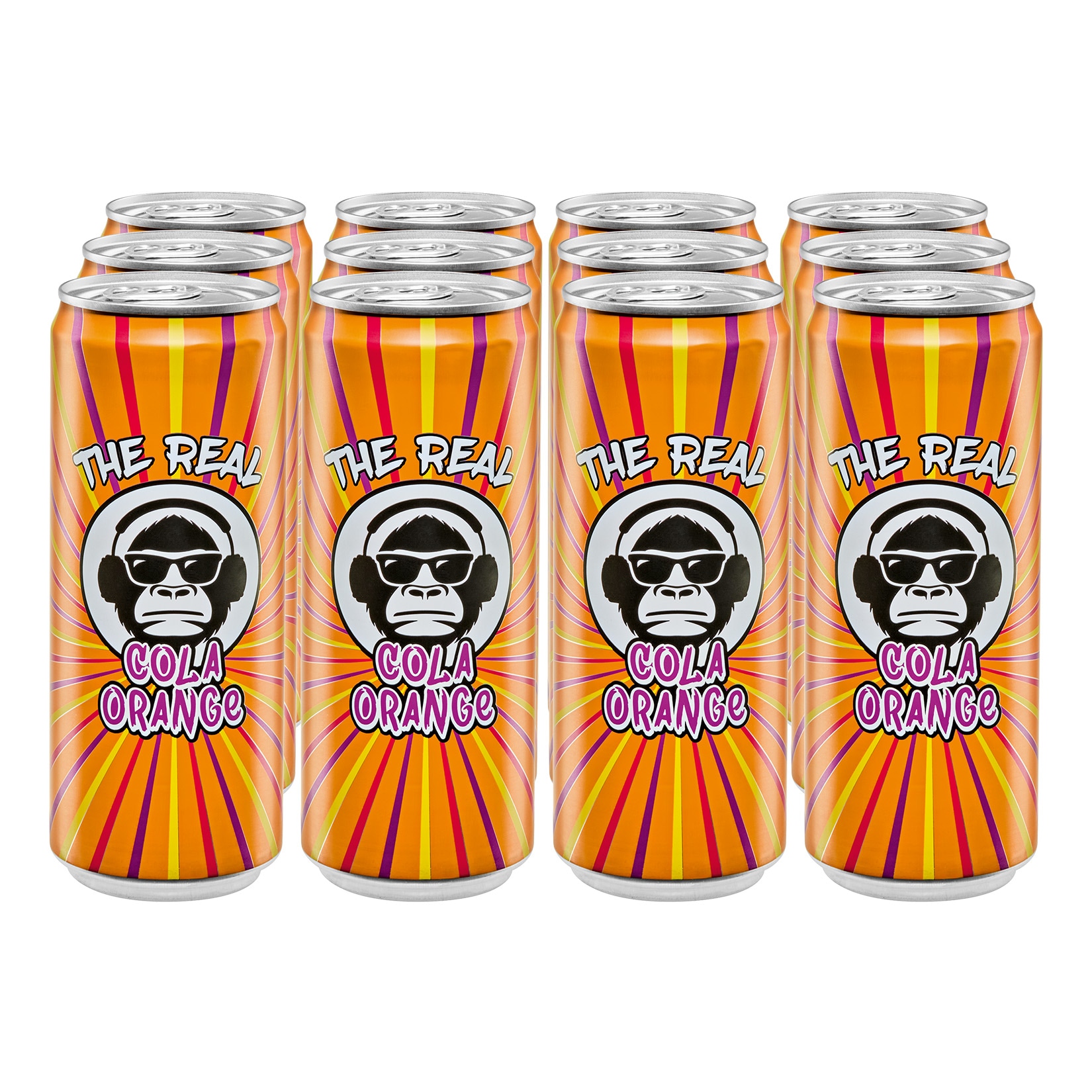 The Real Limonade Cola Orange Mix 0,33 Liter Dose, 12er Pack - Bild 1