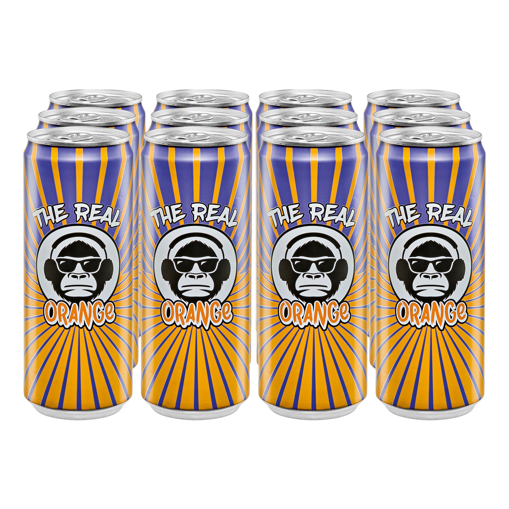 The Real Limonade Orange 0,33 Liter Dose, 12er Pack - Bild 1