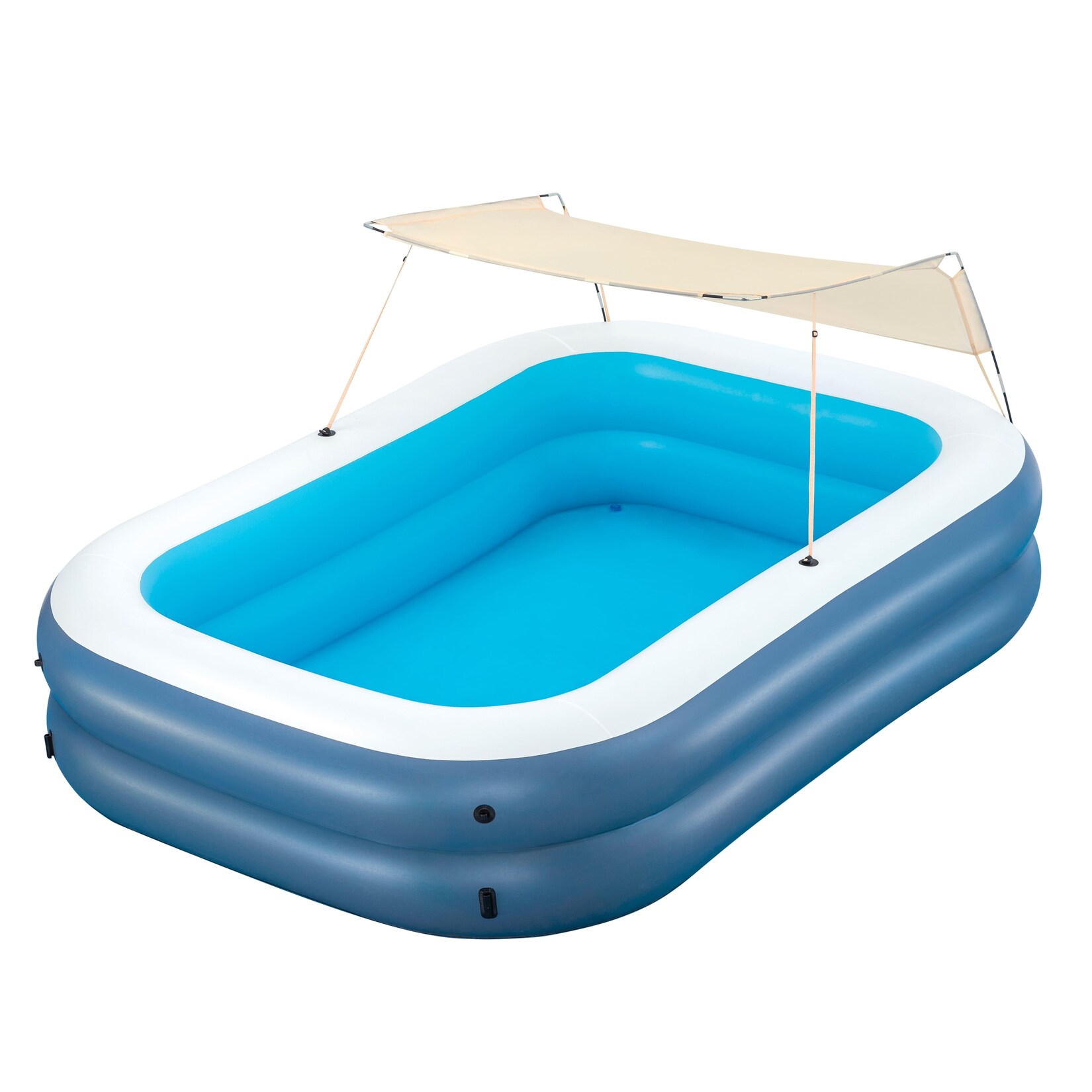 ® Family Pool Summer Bliss™ mit Sonnenschutzdach 254 x 178 x 140 cm