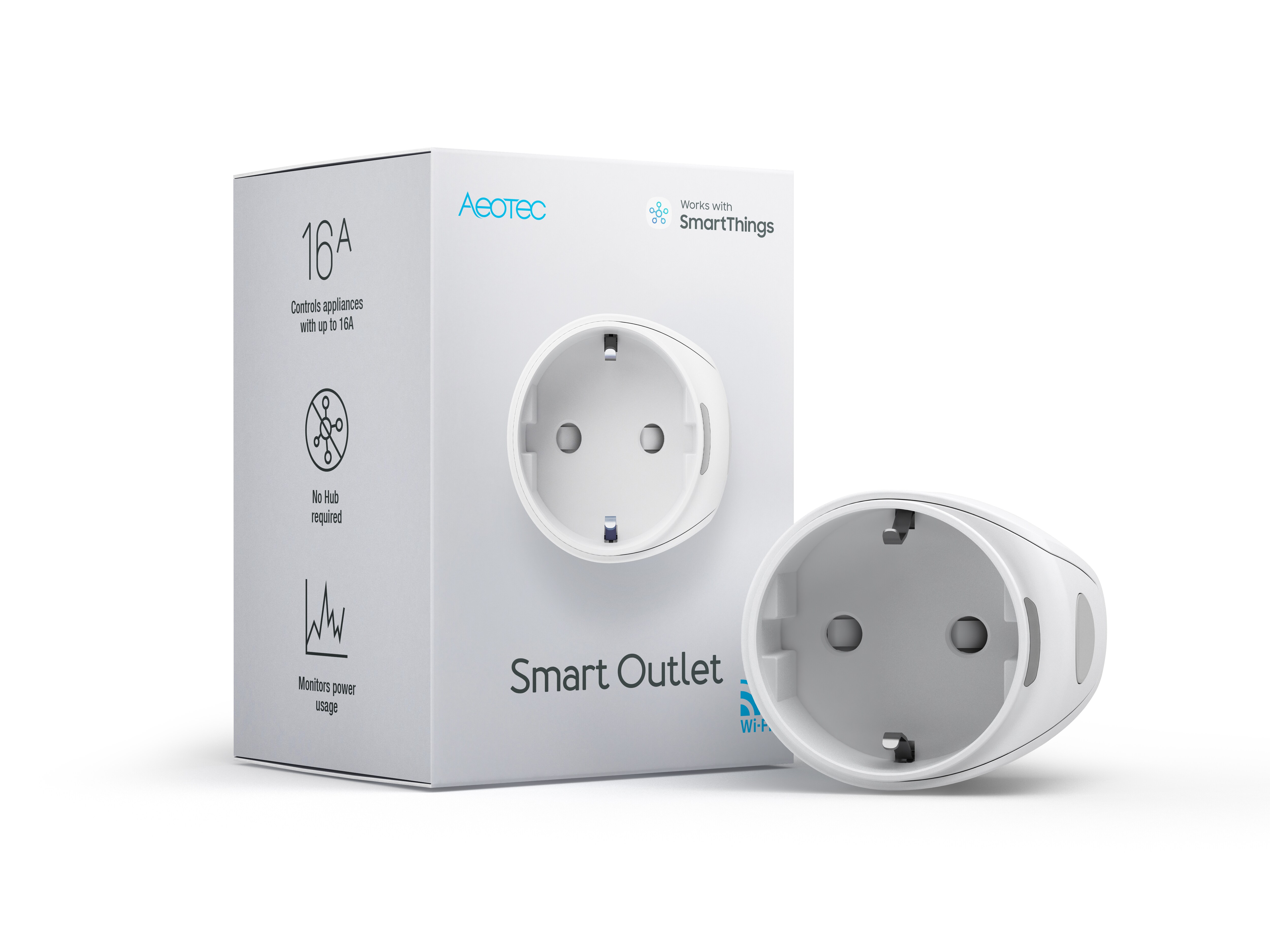 Aeotec Smart Outlet Typ F Smarte Steckdose Wi-Fi - Bild 1