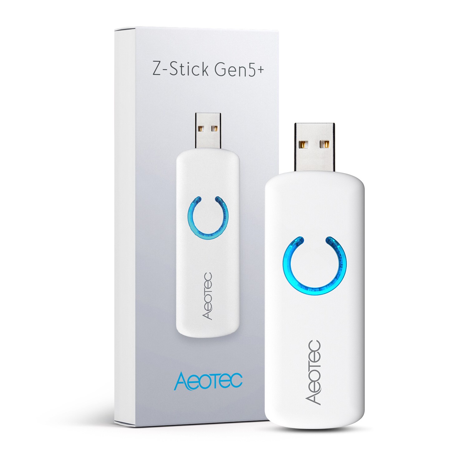 Aeotec USB Adapter mit Batterie Z-Stick GEN5+ Z-Wave Plus ZW090-C - Bild 1