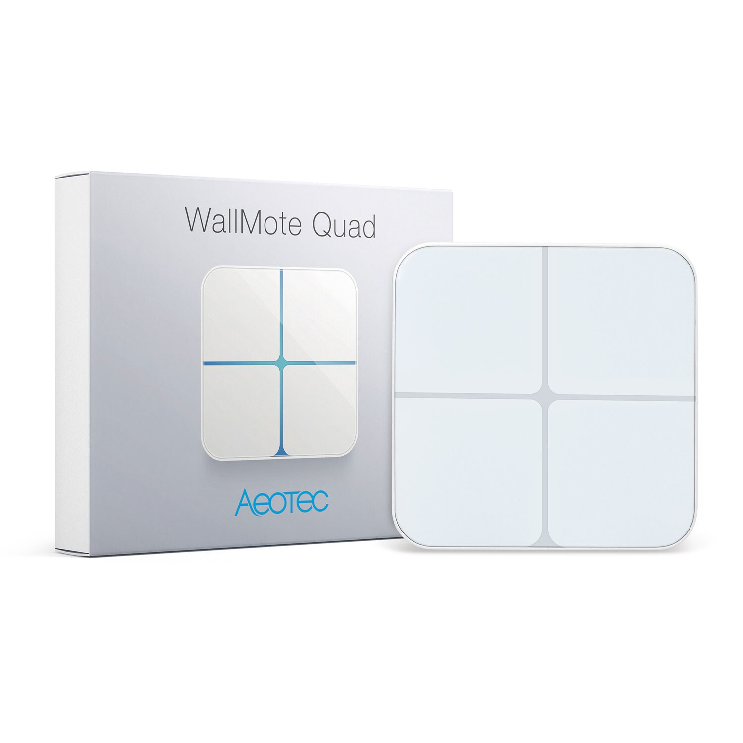 Aeotec WallMote Quad - Funkwandschalter 4 Tasten Z-Wave Plus ZW130