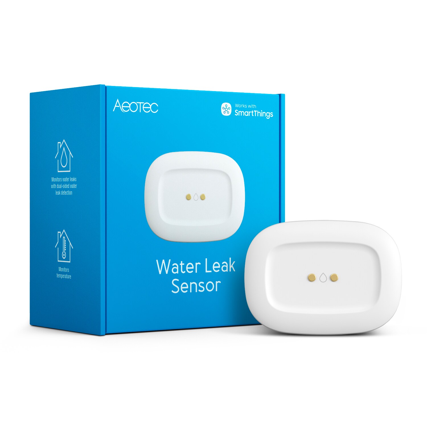 Aeotec SmartThings Waterleak Sensor Wassersensor Zigbee - Bild 1