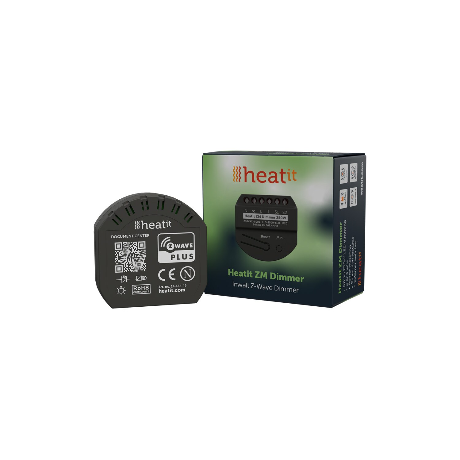Heatit ZM Dimmer 250W 800er Serie - Bild 1