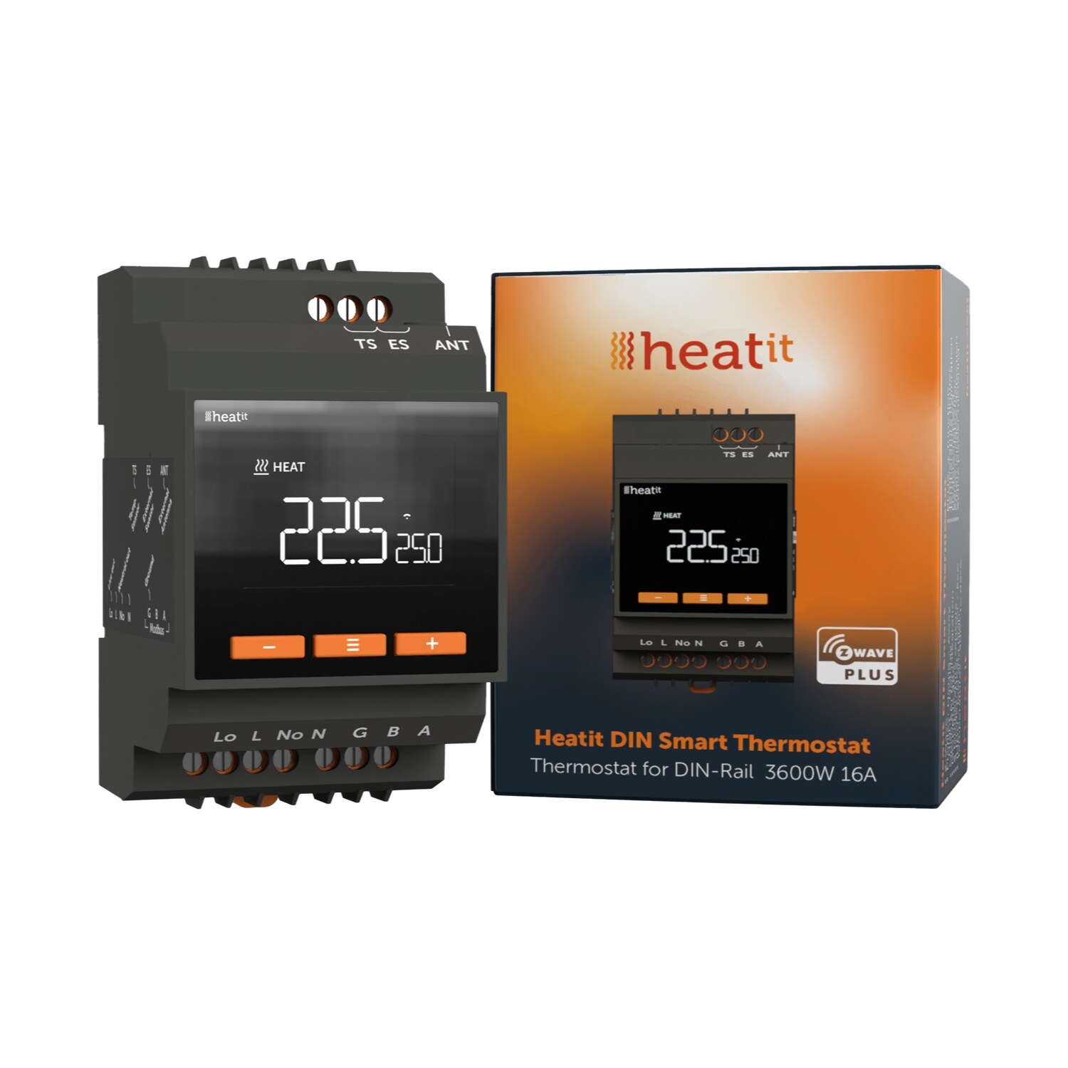 Heatit DIN Smart Thermostat - Bild 1