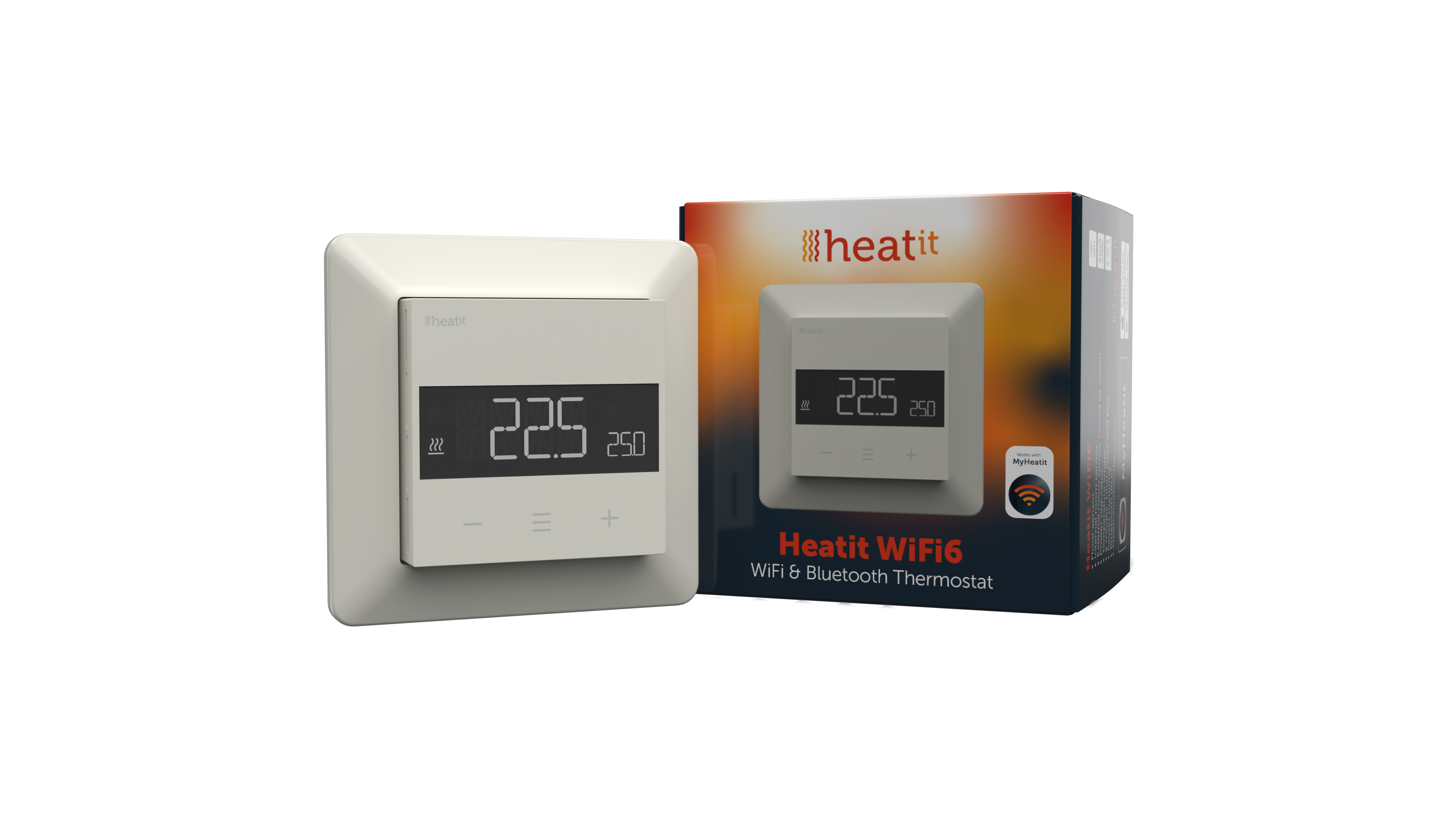Heatit WiFi6 Thermostat (Wei&szlig; RAL 9010) - Bild 1