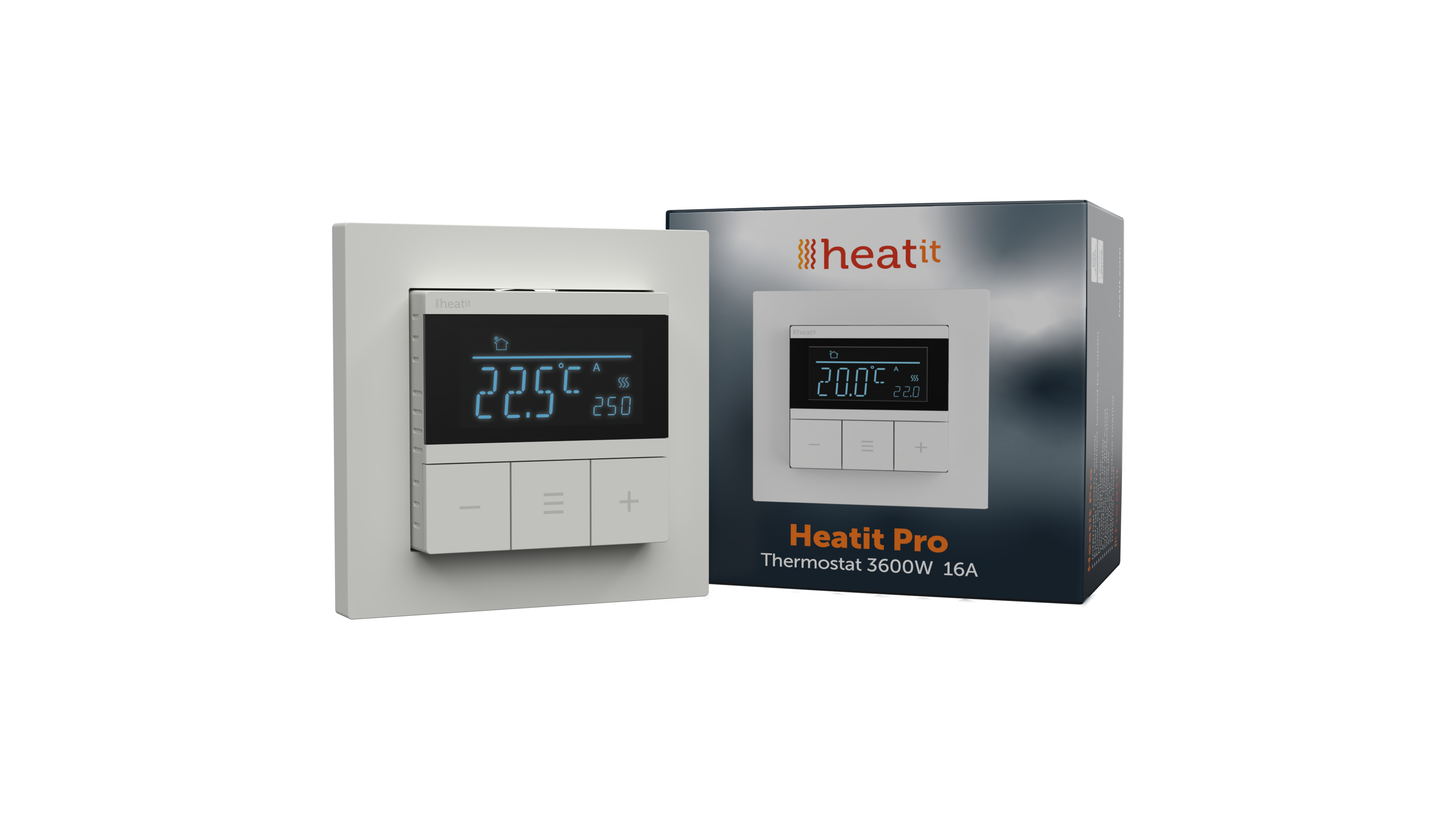 Heatit Pro Thermostat (Wei&szlig; RAL 9003) - Bild 1