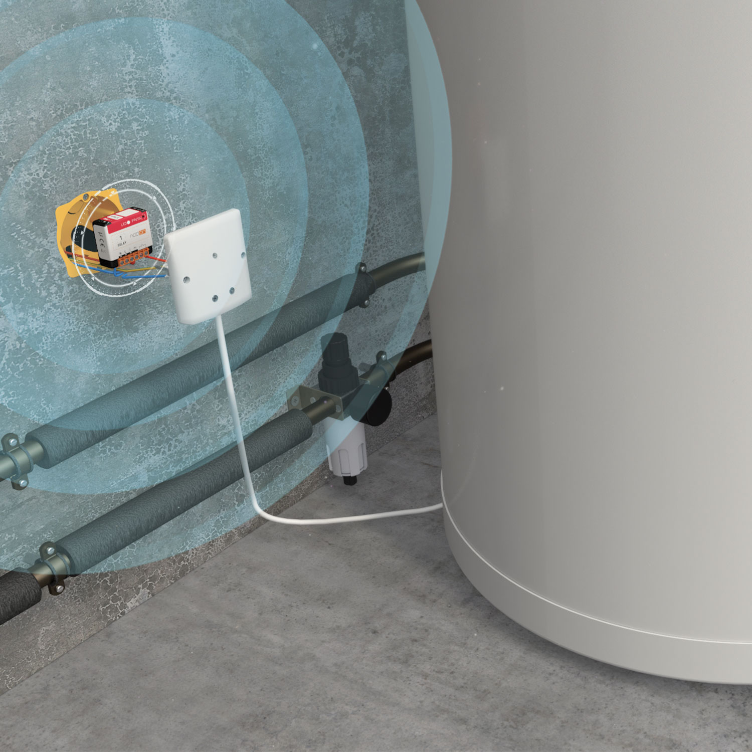 NodOn Zigbee Multifunction Relay Switch 1-Kanal 16A Relaisschalter SIN-4-1-20 - Bild 1