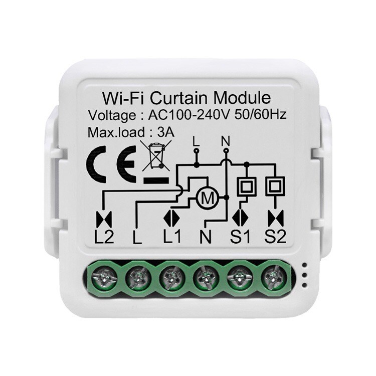 Netplus Shutter Switch WLAN Rollladenschalter 1-Kanal SmartLife oder Tuya Smart App - Bild 1
