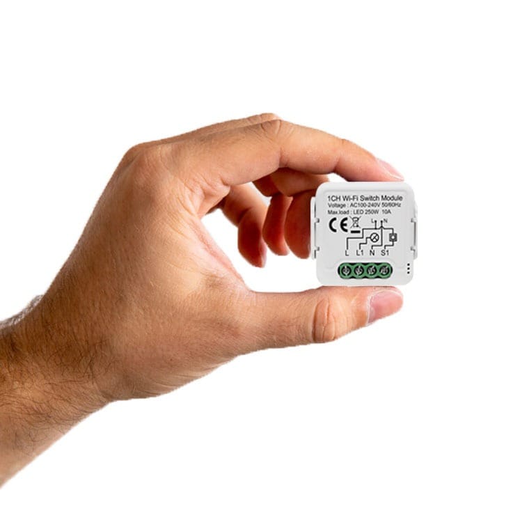 Netplus 1-channel Relay Switch 16A WLAN Schalter 1-Kanal Energiemessung SmartLife oder Tuya Smart App - Bild 1