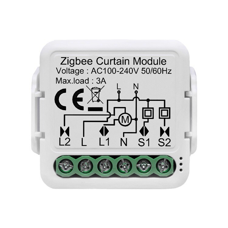 Netplus Shutter Switch Zigbee Rollladenschalter 1-Kanal - Bild 1