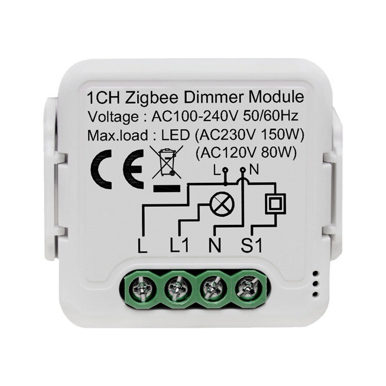 Netplus 1-channel Triac Dimmer Zigbee Dimmer 1-Kanal - Bild 1