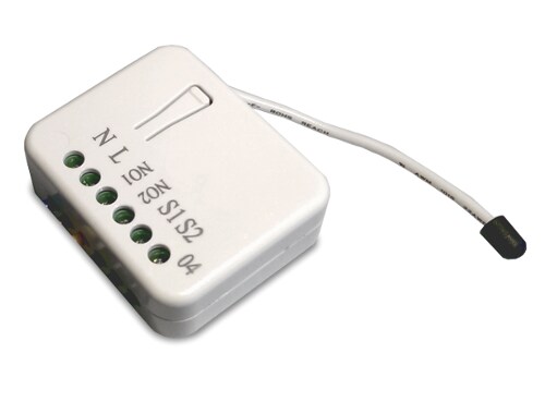 Philio Doppel-Relais Unterputzeinsatz 2*1.5 KW mit Energiemessfunktion - Bild 1