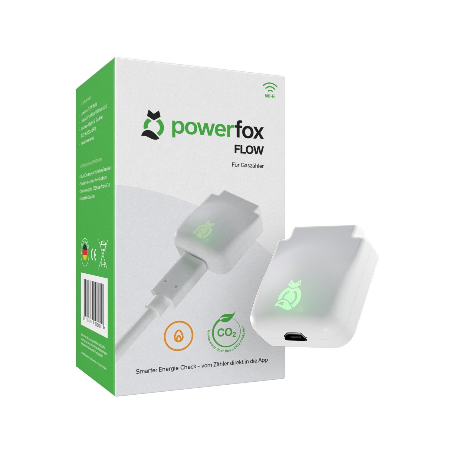 *** powerfox FLOW für Gaszähler ***