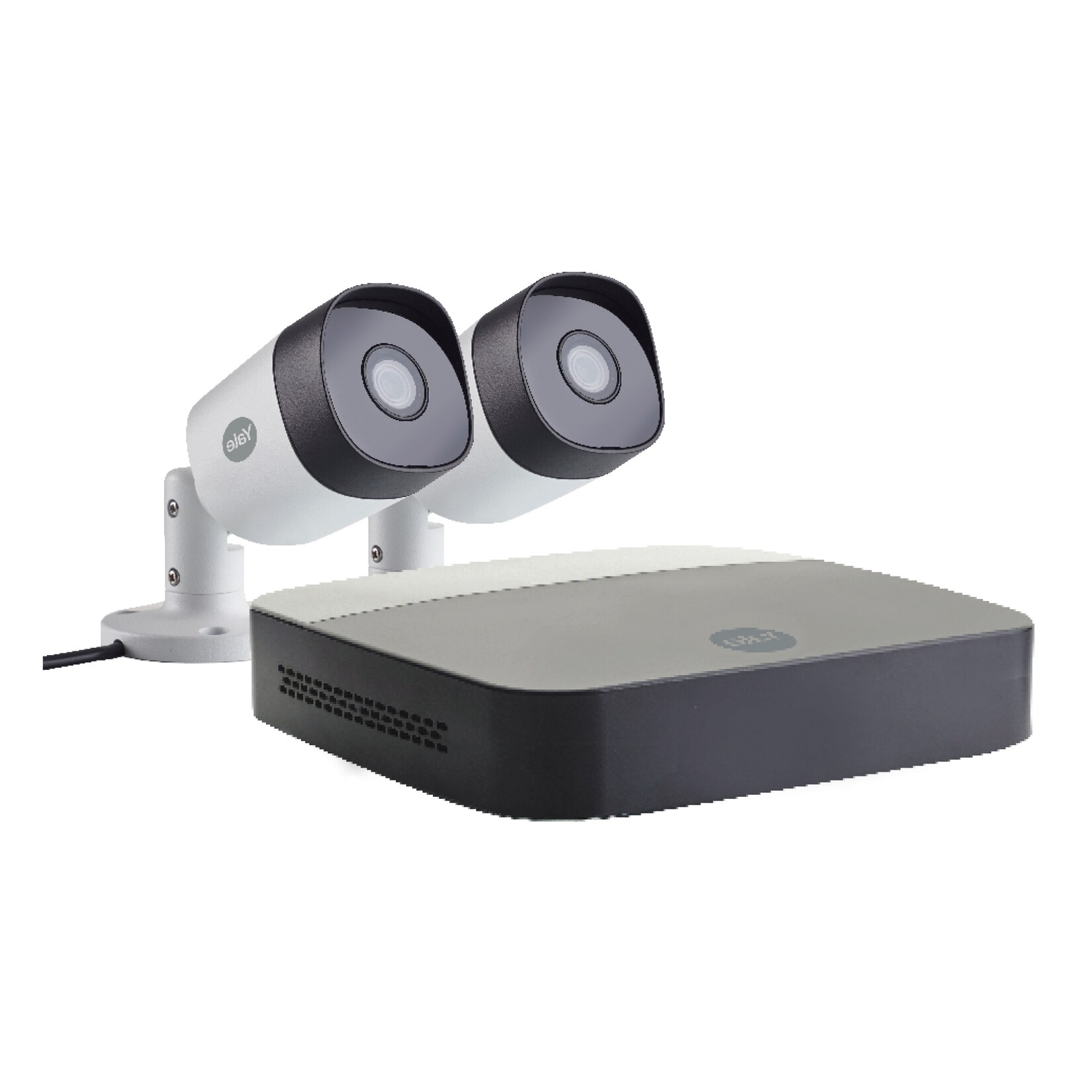 Yale Smart Home CCTV Kit mit 2 Full HD Outdoor Cameras (Weiß)