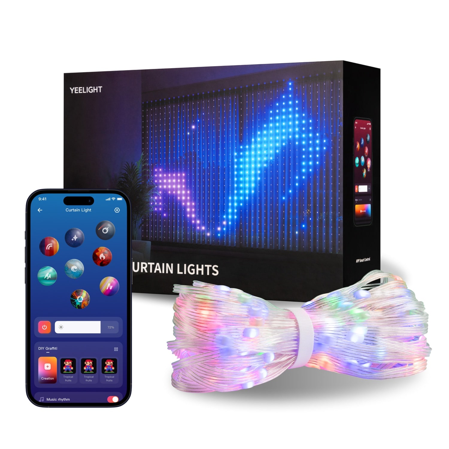 YEELIGHT Curtain Light Vorhangleuchte Bluetooth - Bild 1