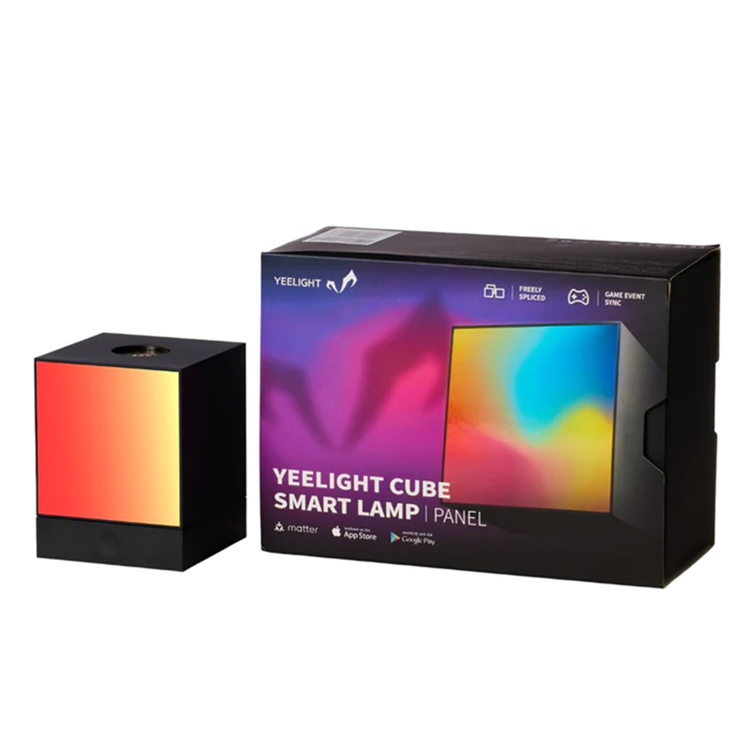 Light Gaming Cube Panel and Rooted Base WLAN