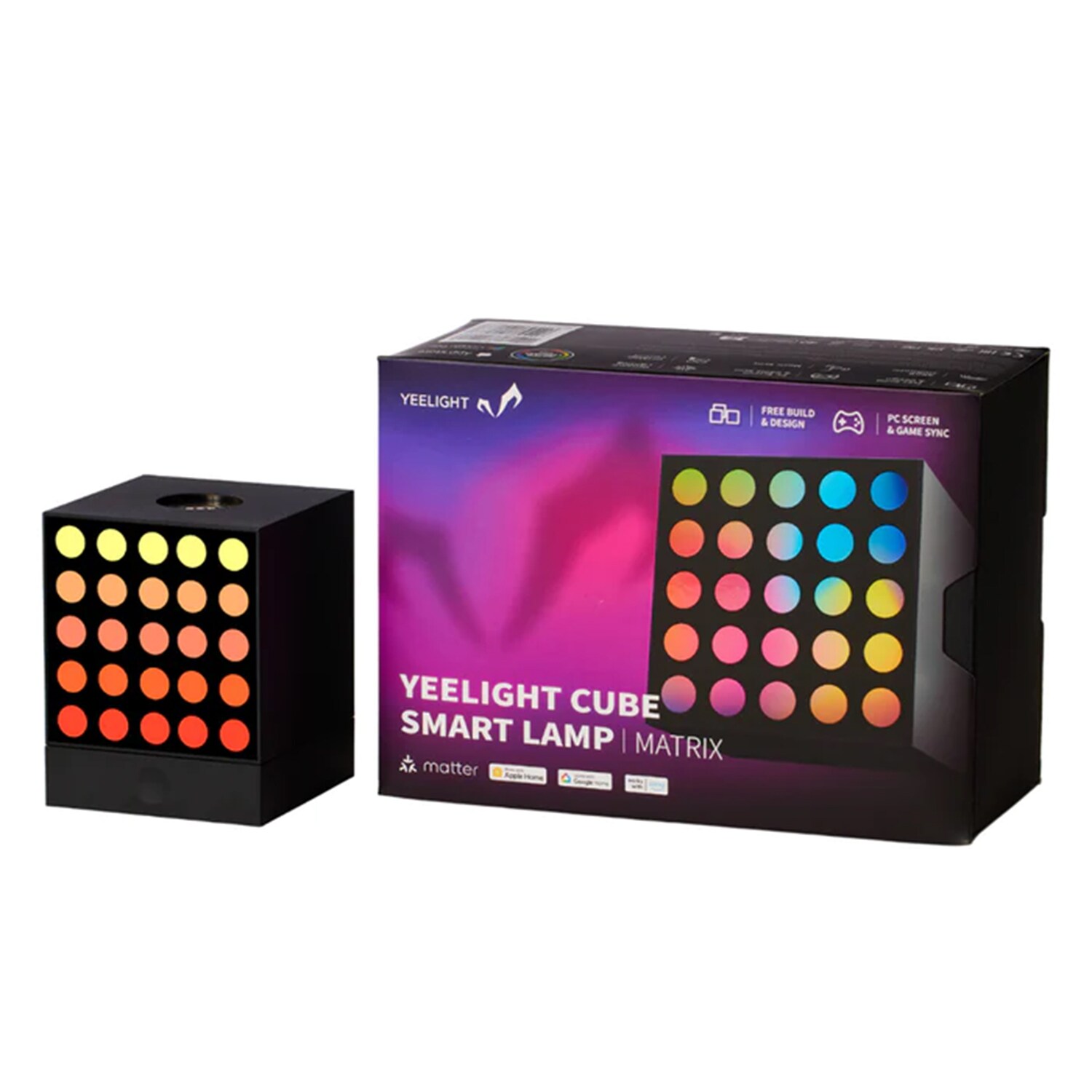 Light Gaming Cube Matrix and Rooted Base WLAN