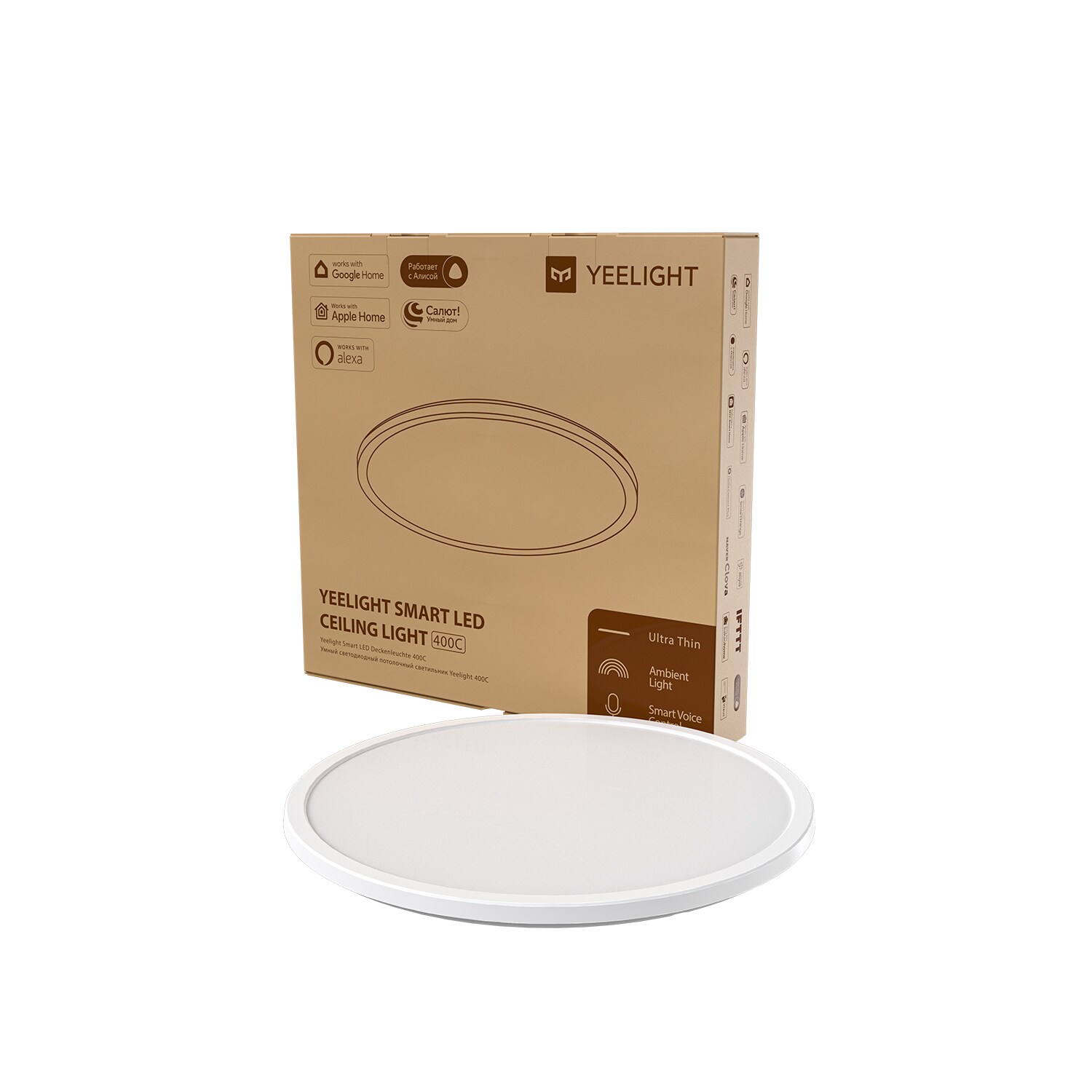 YL-Comet- Ultra Slim Smart Ceiling Light C2201C235 Ultraflache Deckenleuchte WLAN