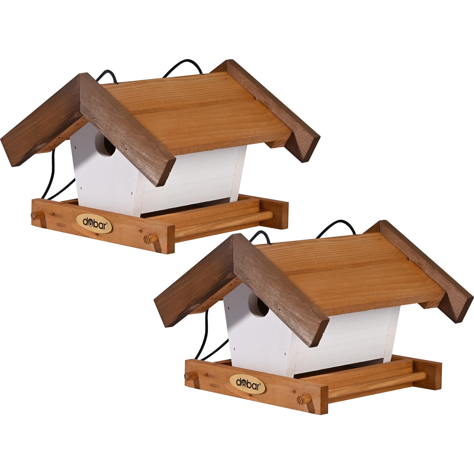 dobar Vogelhaus "Goldener Oktober" hängend 2er Set