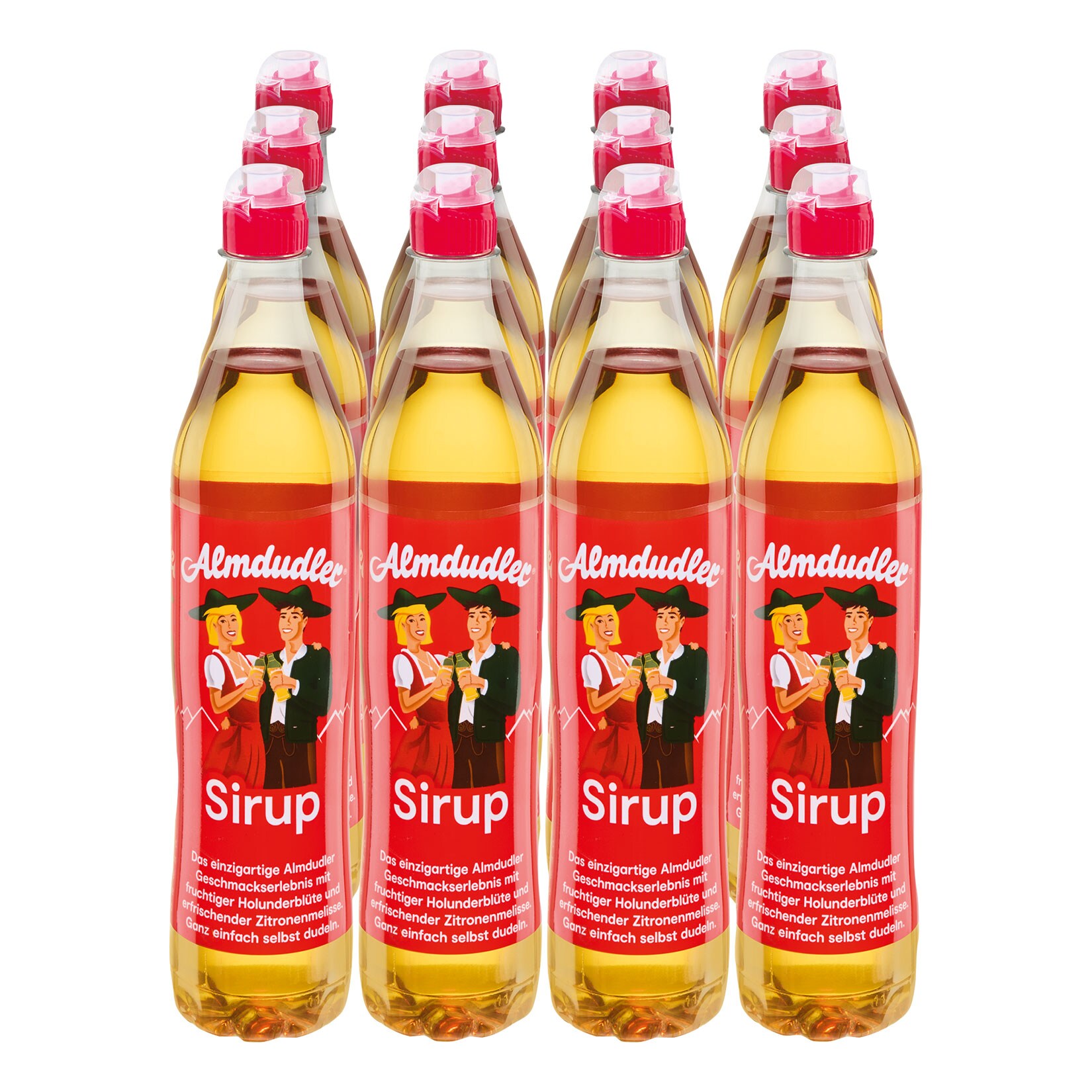 Pfanner Sirup Almdudler 0,7 Liter, 12er Pack - Bild 1