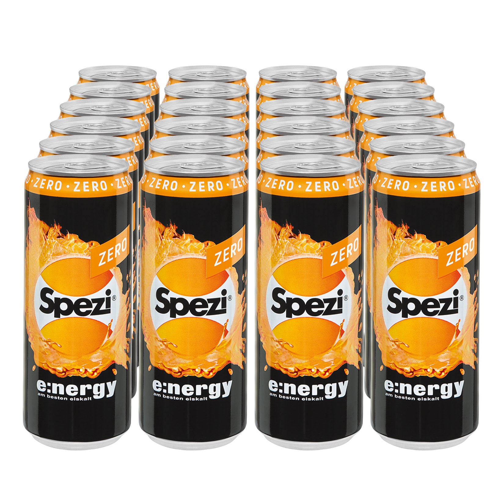 Spezi Energy Zero 0,33 Liter Dose, 24er Pack - Bild 1
