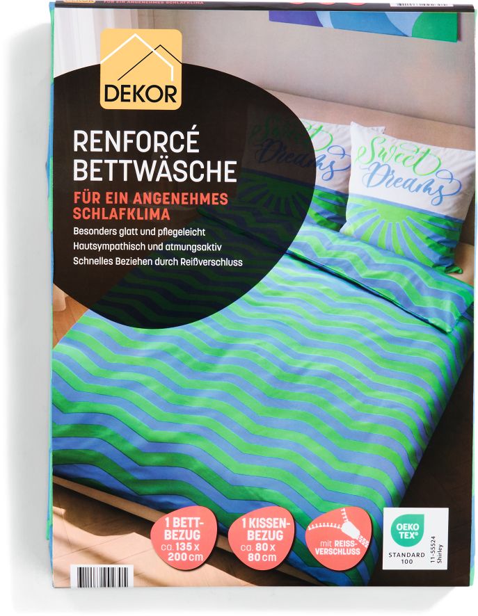 Dekor Bettw&auml;sche 2-teilig, sweet dreams - Bild 1