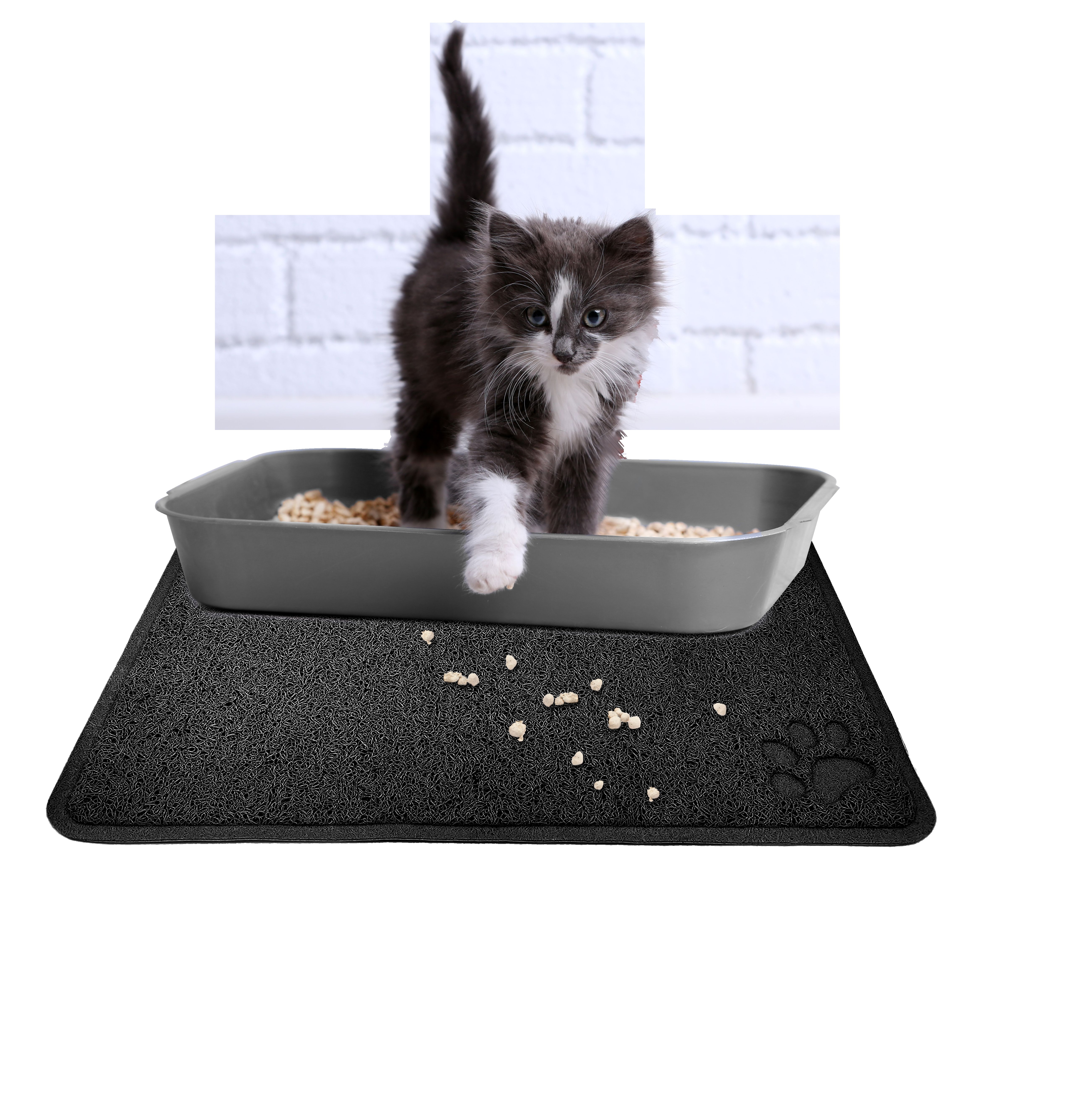 Buddy'z Best Katzenstreu-Matte, schwarz - Bild 1