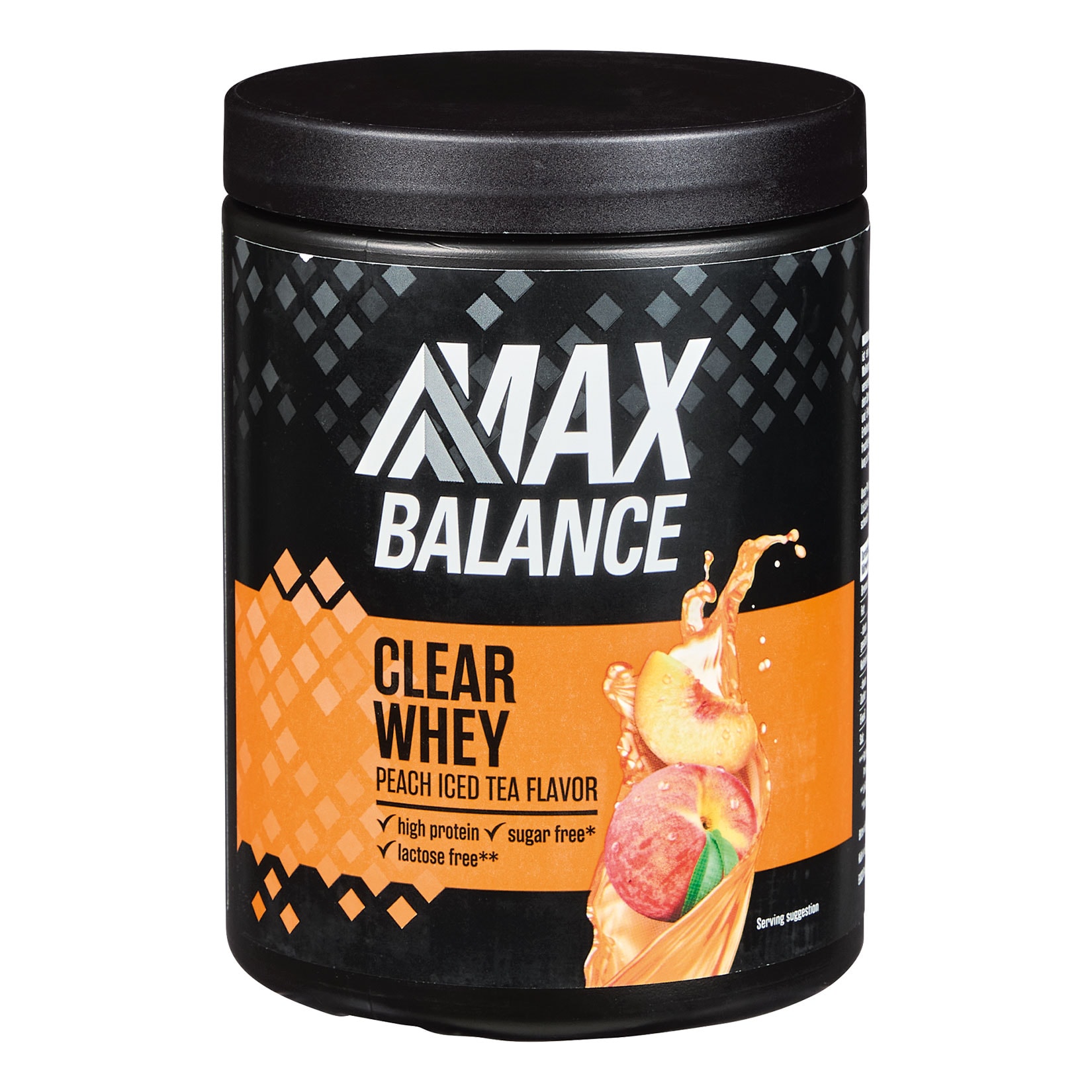 Max Balance Clear Whey Eistee Pfirsich 300 g - Bild 1