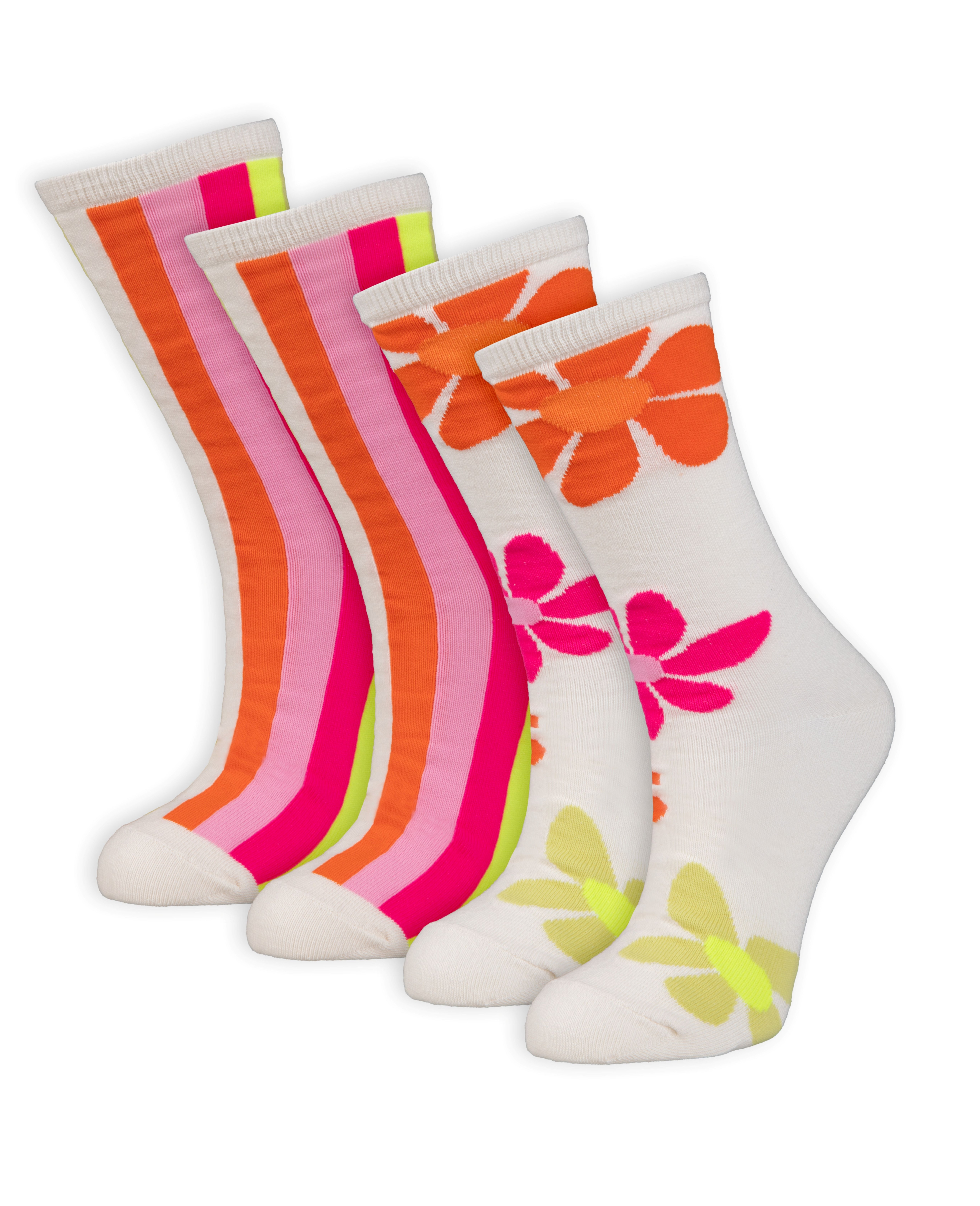 Spirit of Colours bunte Socken 2er Flowers Gr. 35/38 - Bild 1