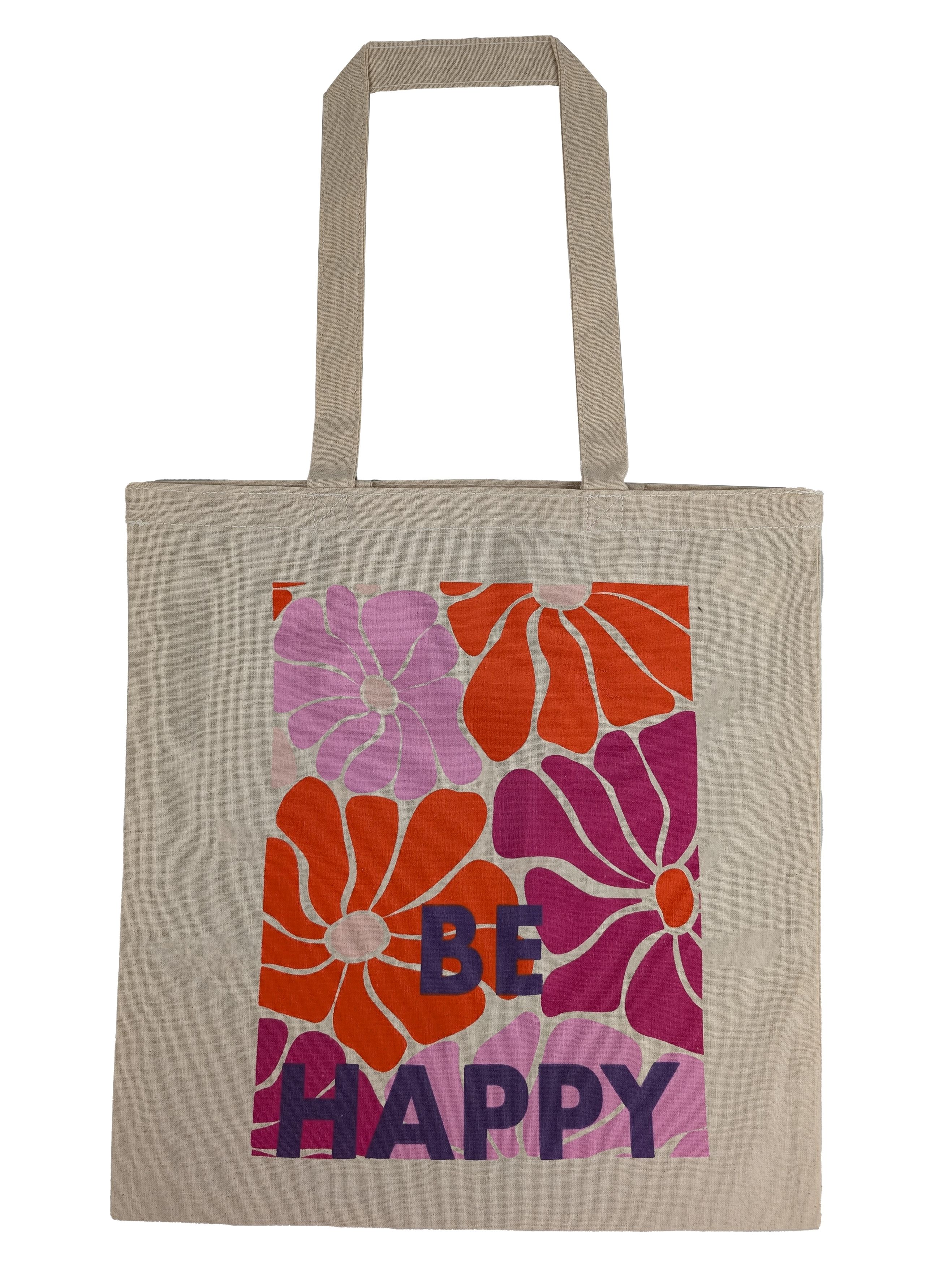 Spirit of Colours Baumwollbeutel Be Happy - Bild 1