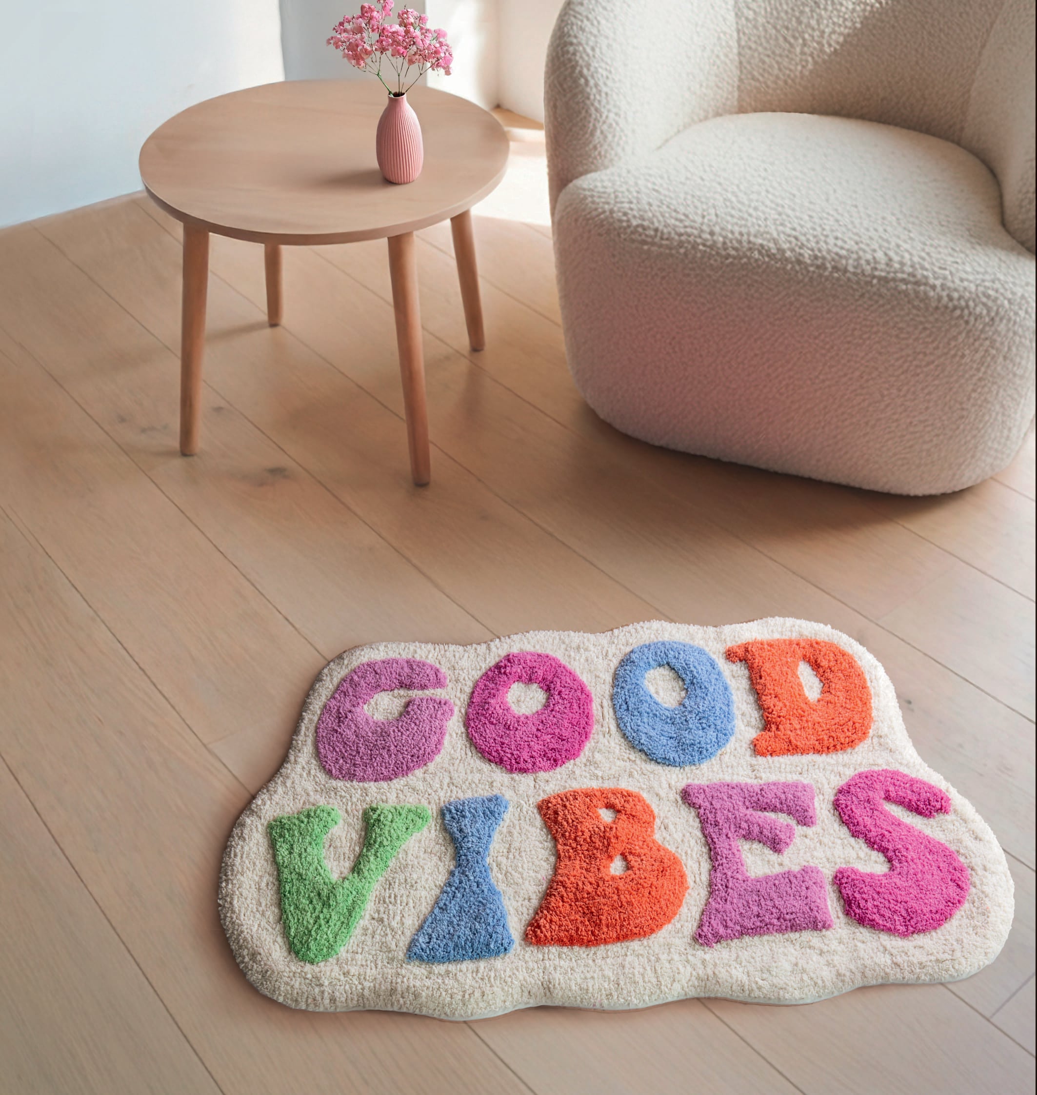 Dekor Formteppich, Good Vibes - Bild 1