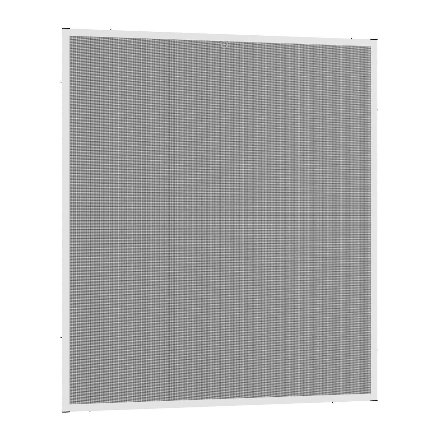 Insektenschutz-Fensterbausatz "MASTER SLIM" 130x150 cm in Weiß mit Pollenschutz