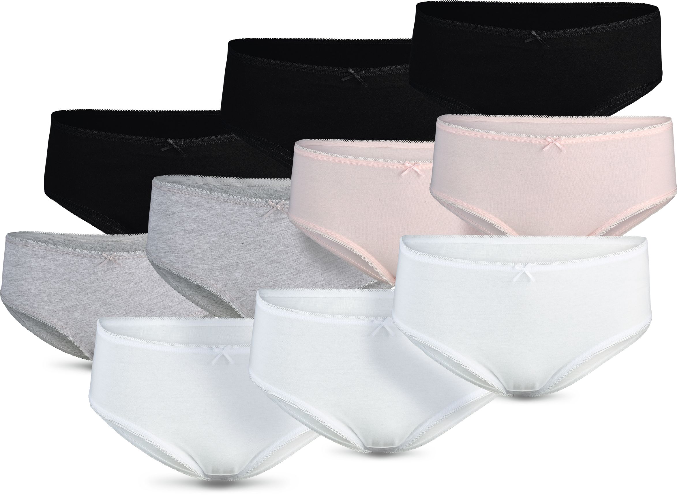 SoC Damen Hipster 10er pack - Bunt L - Bild 1