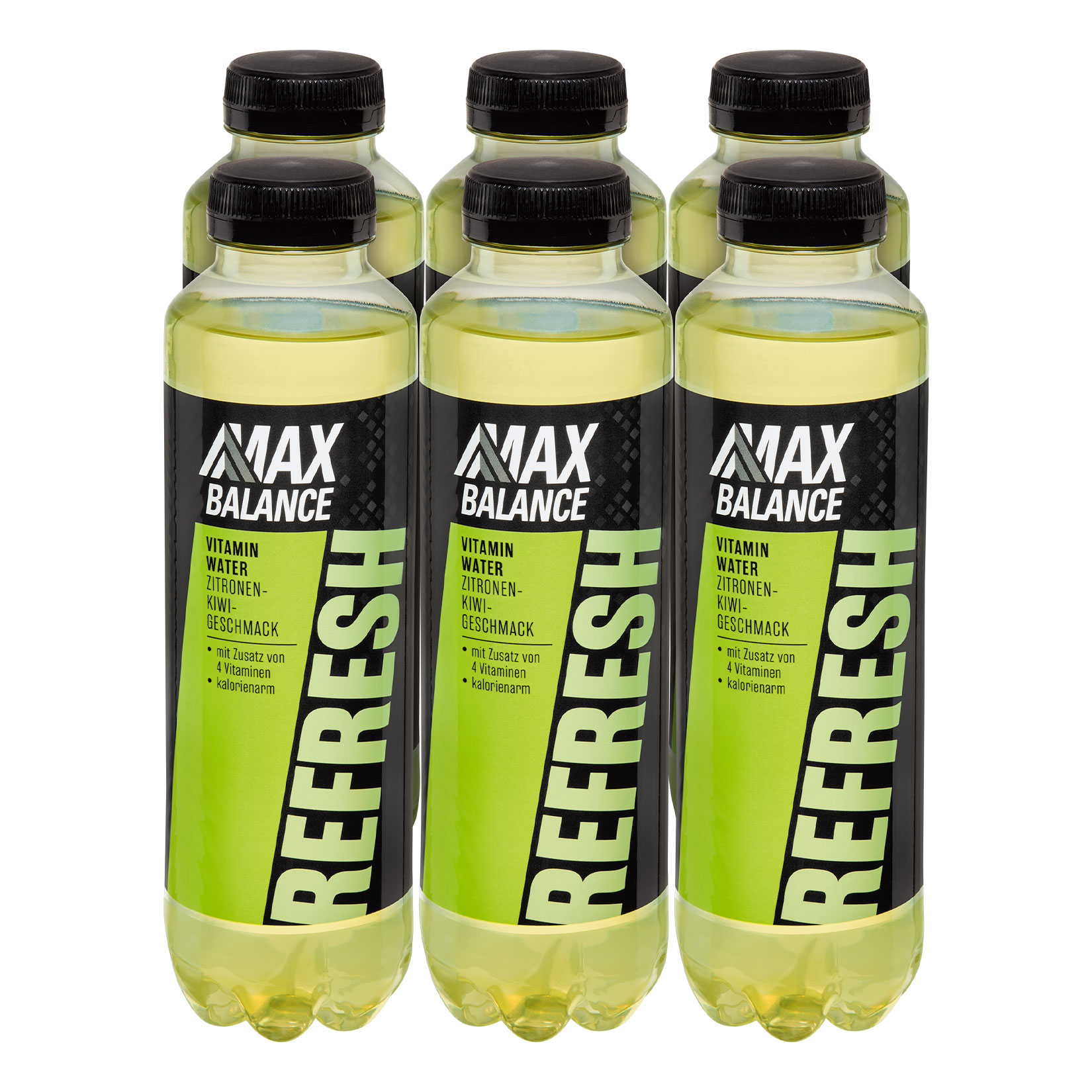 Max Balance Vitaminwasser Kiwi-Zitrone 0,5 Liter, 6er Pack - Bild 1