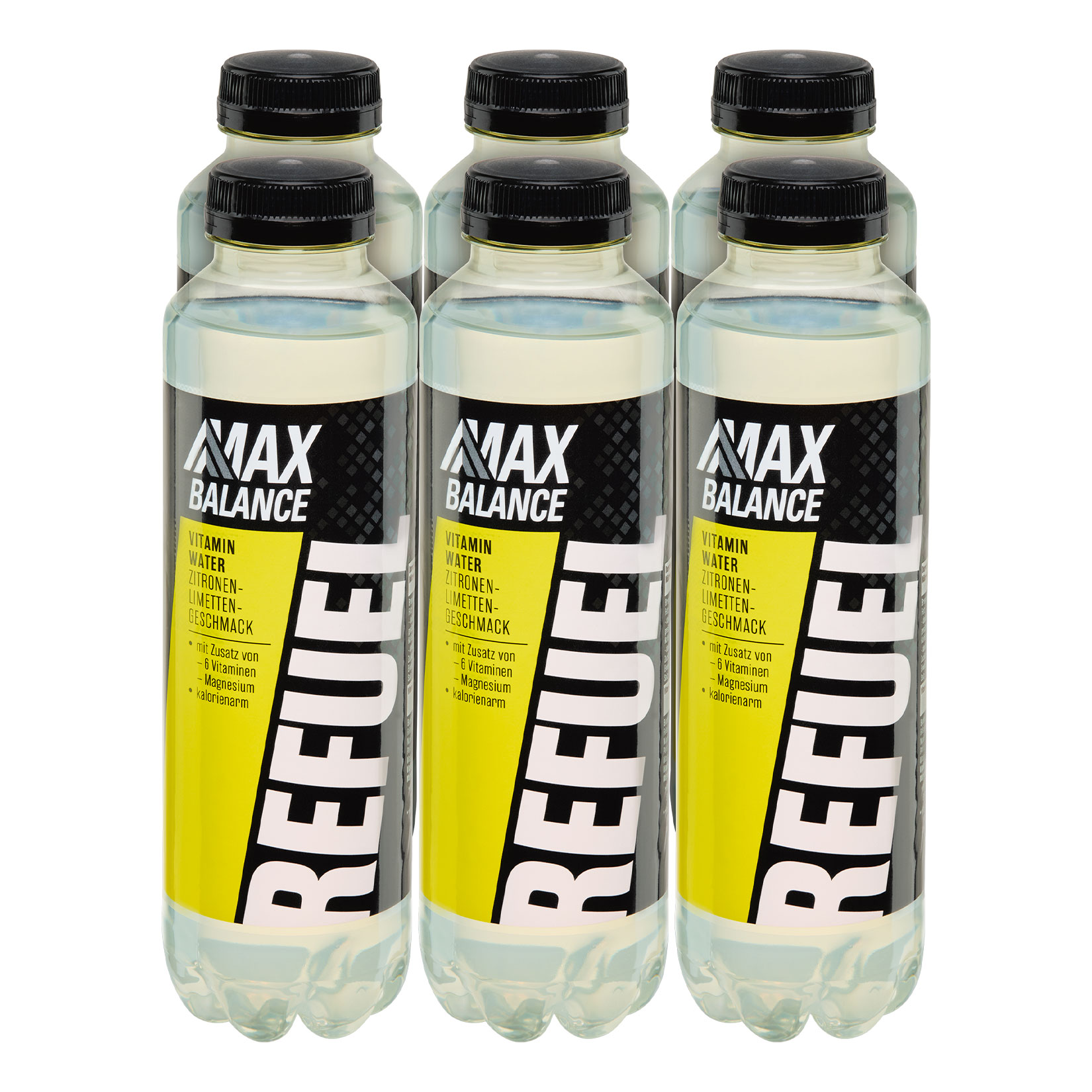 Max Balance Vitaminwasser Zitrone-Limette 0,5 Liter, 6er Pack - Bild 1