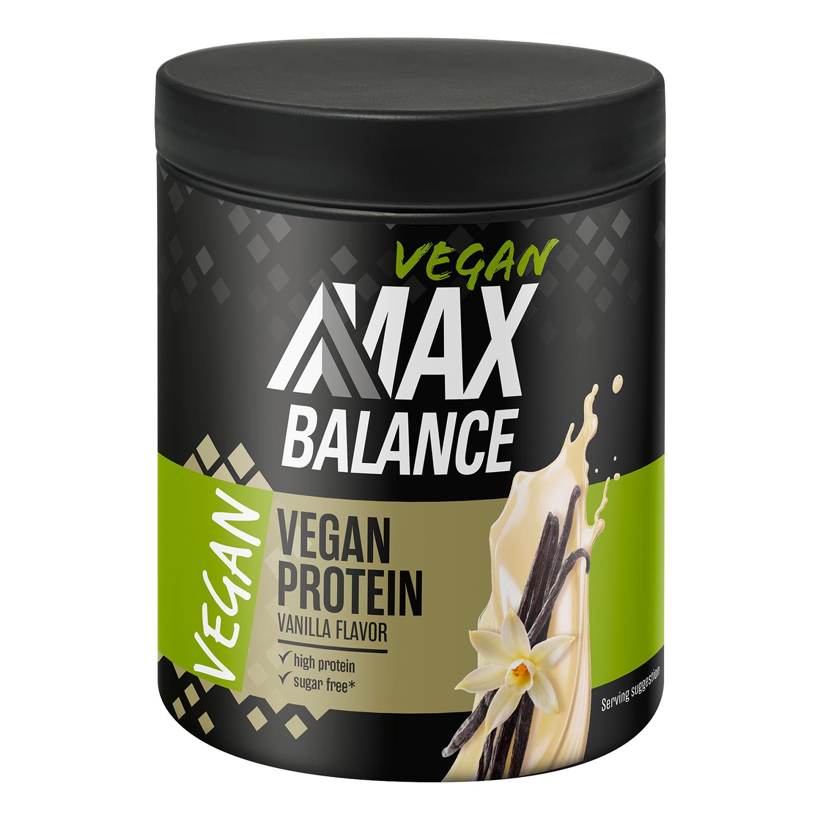 Max Balance Vegan Whey Protein Vanilla 300 g - Bild 1